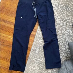 Figs Navy Blue Cade Cargo scrub pant